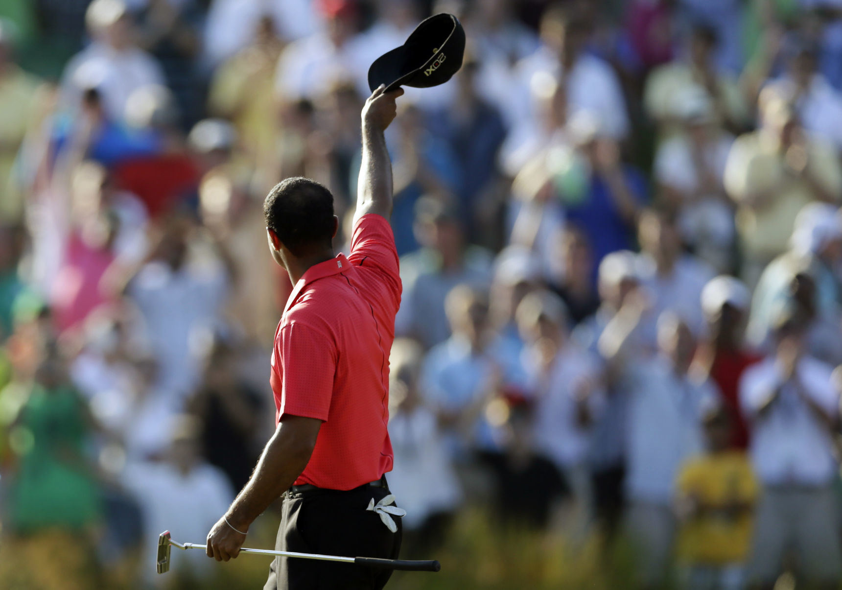 2012: Tiger Woods passes Jack Nicklaus with 74th win of career